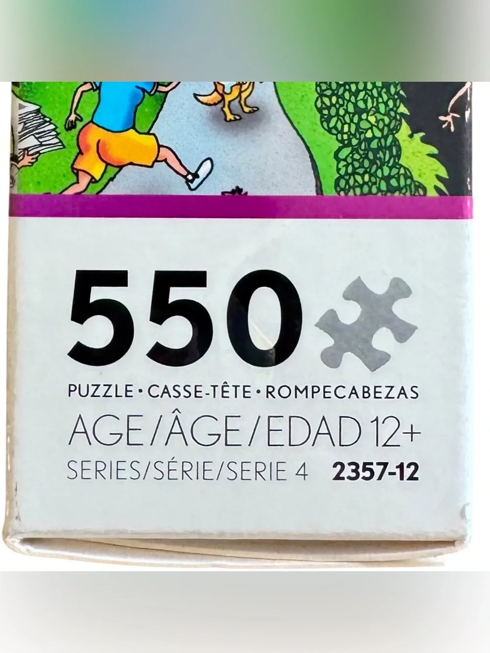 Ceaco Steve Skelton Tooniverse WORLD IN A HURRY 550 pc puzzle 20